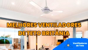 Ventilador de Teto Cristal em uma sala de jantar moderna
