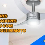 5 Melhores Ventiladores de Teto com Controle Remoto de 2025