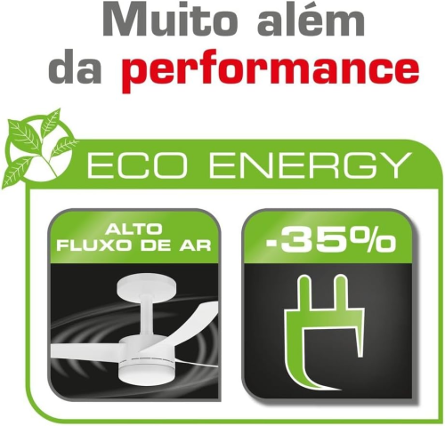 Ventilador De Teto Arno Ultimate Prata/ Transparente 220v