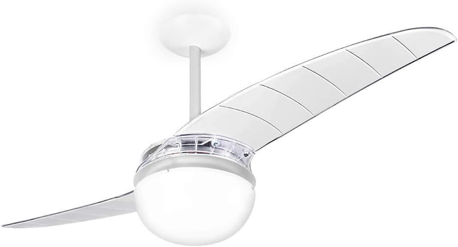 Ventilador de Teto Spirit 202 Cristal Lustre Globo - 127V